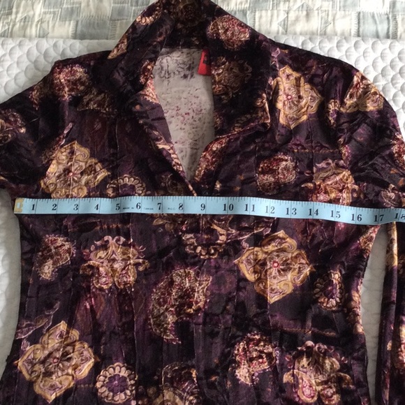 Body con dress with collar and side slits - Picture 9 of 9